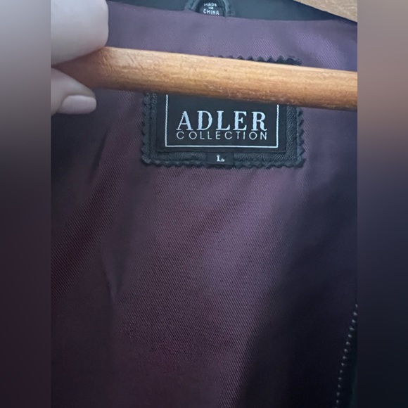 Adler Collection women’s large pleather jacket - Picture 3 of 5